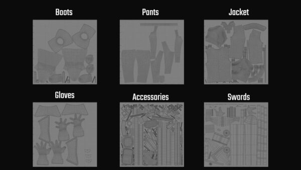 图片[6]-[免费] 猎魔人蝎子装甲套装制作流程（不包含剑）-土狗cg资源站
