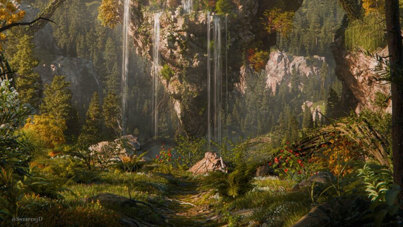 [包25年更新]Blender概念场景合集-Sweeper3D会员频道（已更新到25年5月底）-土狗cg资源站