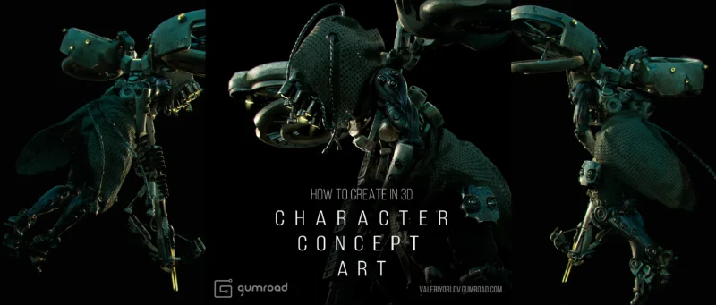 【ai精翻】如何创建 3D 角色概念艺术-土狗cg资源站