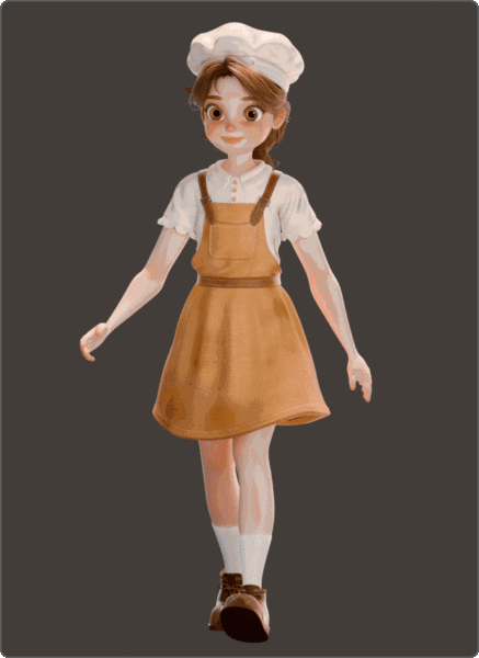 图片[6]-[Ai精翻&中文朗读（会员免费）] Blender北欧小姐姐动画-土狗cg资源站