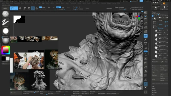 图片[10]-[免费] 在Brush中制作《最后生还者》循声者-土狗cg资源站