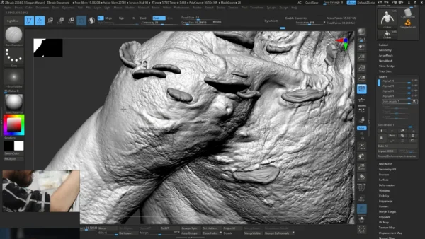 图片[7]-[免费] 在Brush中制作《最后生还者》循声者-土狗cg资源站