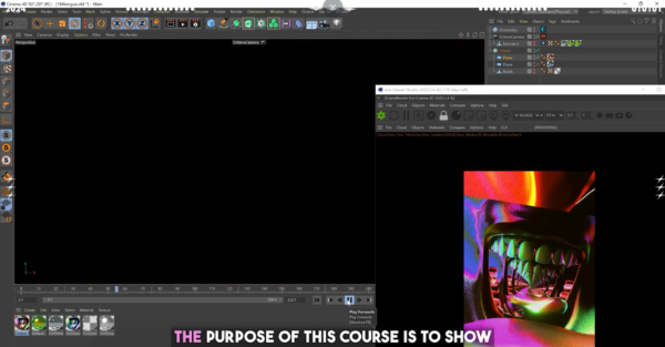 图片[4]-【ai精翻】使用 Cinema4D 制作的迷幻门户动画-土狗cg资源站