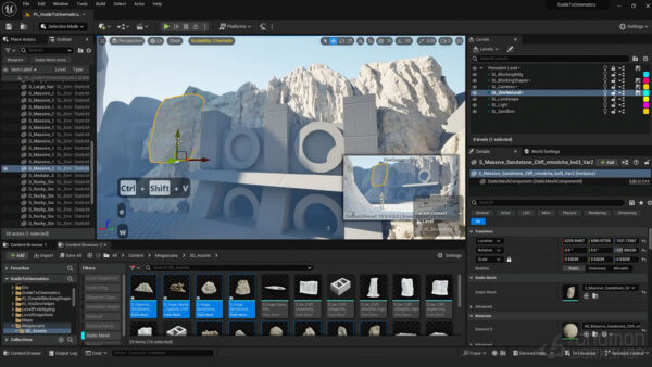 图片[3]-【ai机翻+中文朗读（会员免费）】在UE5中创建电影级雪山场景-土狗cg资源站