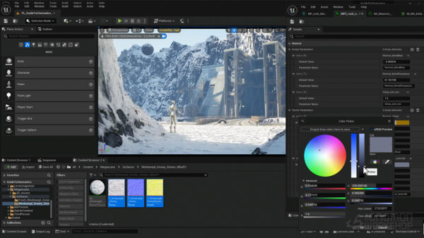 图片[6]-【ai机翻+中文朗读（会员免费）】在UE5中创建电影级雪山场景-土狗cg资源站