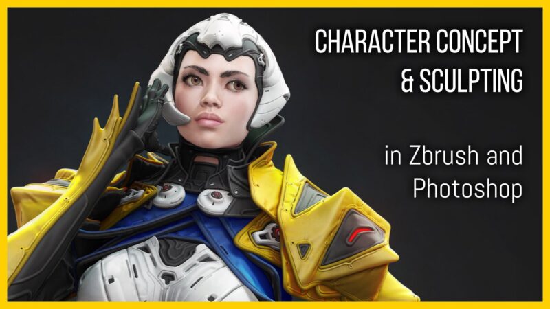 【ai精翻】宪兵队教程 (Zbrush - Photoshop)-土狗cg资源站