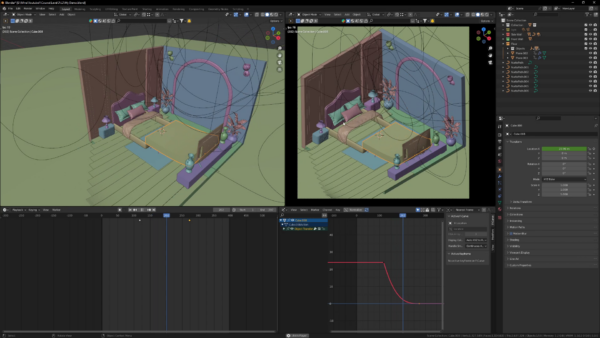 图片[4]-[完结·Ai精翻&中文朗读] Blender Key帧动画 二合一-土狗cg资源站