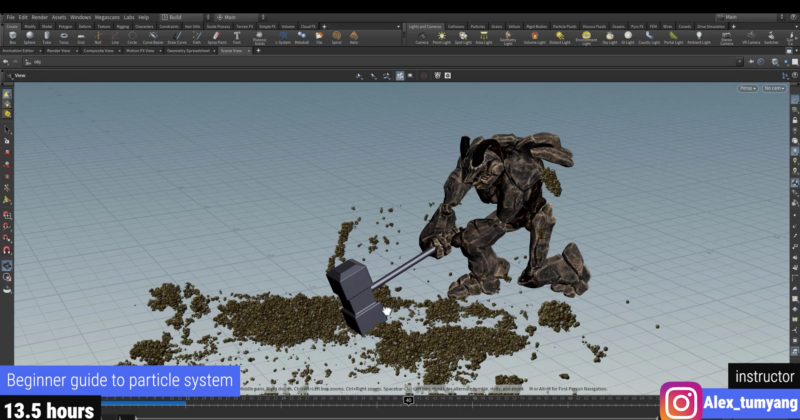 【ai精翻】在 Houdini 中开始使用 POP-土狗cg资源站