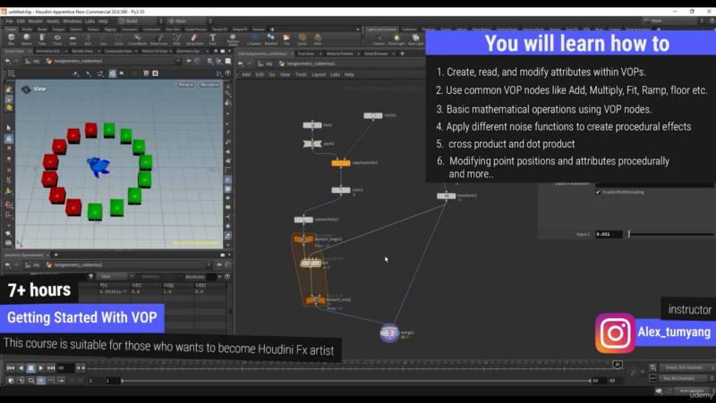 【ai精翻】在 Houdini 中开始使用 VOP-土狗cg资源站