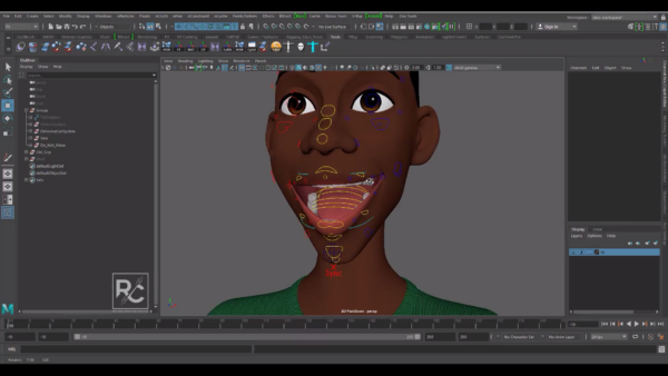 图片[5]-(Ai精翻&中文朗读)（钻石免费）Maya 尼哥面部绑定-土狗cg资源站