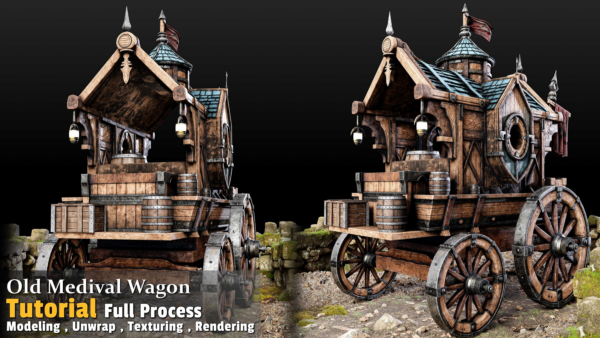 图片[1]-[A站无解说跟练（会员免费）] 老式马车全流程-土狗cg资源站