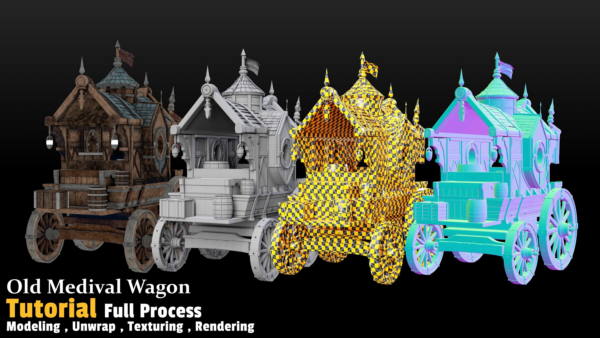 图片[2]-[A站无解说跟练（会员免费）] 老式马车全流程-土狗cg资源站