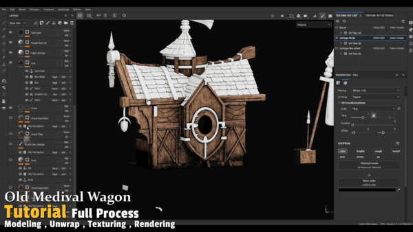 图片[5]-[A站无解说跟练（会员免费）] 老式马车全流程-土狗cg资源站