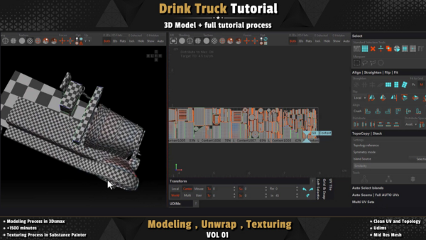 图片[5]-[A站无解说跟练（会员免费）] 饮料车Drink Truck全流程-土狗cg资源站