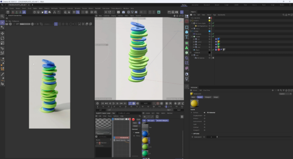 图片[3]-[Ai精翻&Ai中文朗读（会员免费）] C4D简短动态小案例第二弹 3合1-土狗cg资源站
