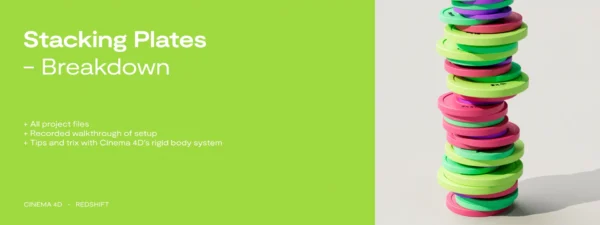 图片[1]-[Ai精翻&Ai中文朗读（会员免费）] C4D简短动态小案例第二弹 3合1-土狗cg资源站