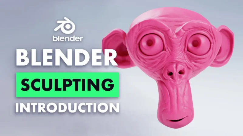 【ai精翻】Blender 中的雕刻简介-土狗cg资源站