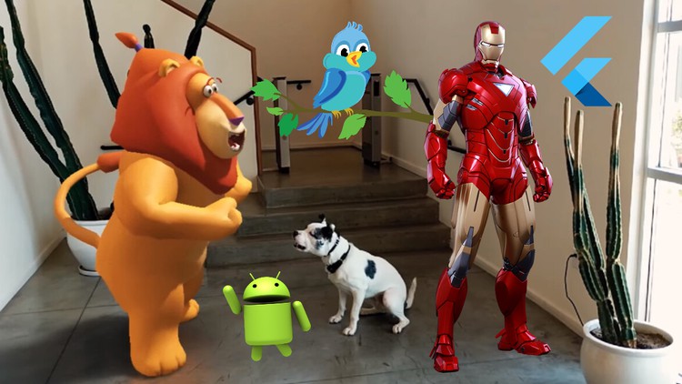 【ai精翻】Flutter 增强现实课程 - 构建 10 多个移动 AR 应用-土狗cg资源站