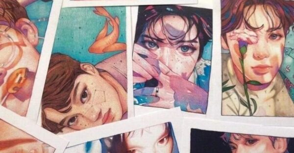 图片[1]-【ai精翻】制作您自己的美丽、多彩的粉丝艺术肖像，克里斯蒂娜-土狗cg资源站