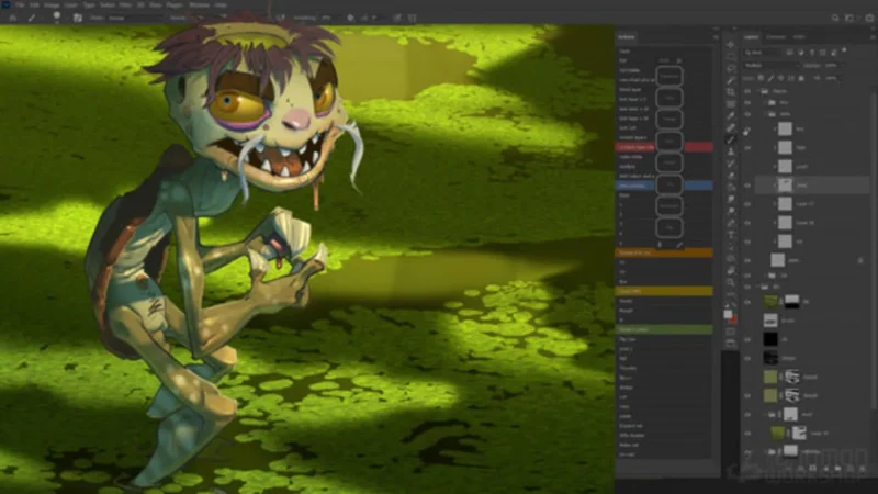 【ai精翻】 Photoshop 中的数字绘画-土狗cg资源站