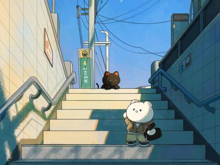 【ai精翻】iPad绘制舒适的风景和人物-土狗cg资源站