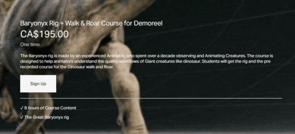 图片[6]-[Ai精翻&Ai中文朗读] MAYA恐龙步行咆哮动画课程-土狗cg资源站