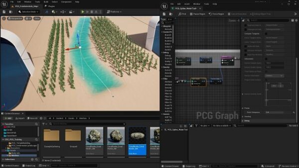 图片[2]-[Ai精翻&Ai中文朗读]UE5利用PCG创建程序化海底景观-土狗cg资源站