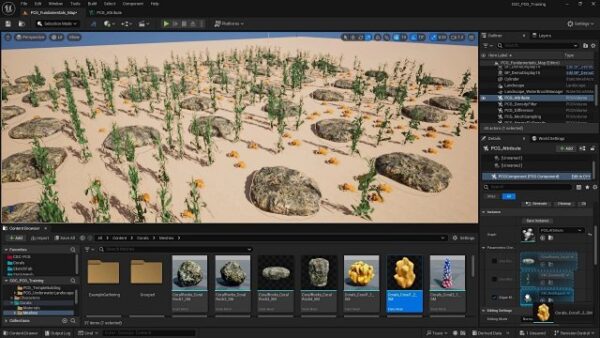 图片[3]-[Ai精翻&Ai中文朗读]UE5利用PCG创建程序化海底景观-土狗cg资源站