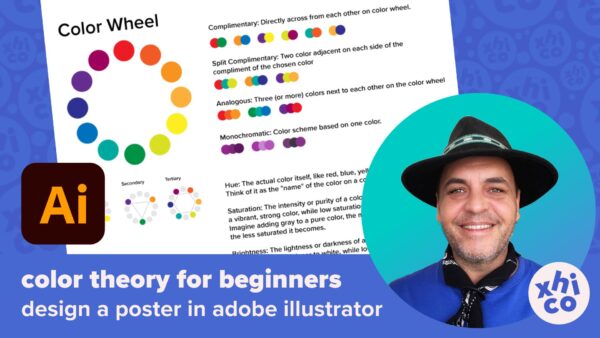 图片[1]-【ai精翻】在 Adob​​e Illustrator 中设计色彩理论海报 – 初学者的色彩与设计-土狗cg资源站