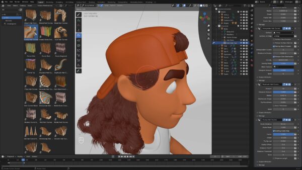 图片[3]-[免费] 在 Blender 中快速创建风格化角色-土狗cg资源站