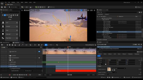 图片[5]-[Ai精翻&Ai中文朗读] 使用UE5&Houdini制作游戏空战FX-土狗cg资源站