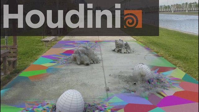 [无声跟练] Houdini 实景视觉特效工作流程-土狗cg资源站