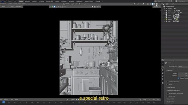 图片[6]-[Ai精翻&Ai中文朗读（会员免费）]Blender中实现复古插画效果-土狗cg资源站