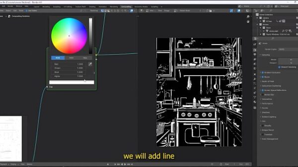 图片[7]-[Ai精翻&Ai中文朗读（会员免费）]Blender中实现复古插画效果-土狗cg资源站