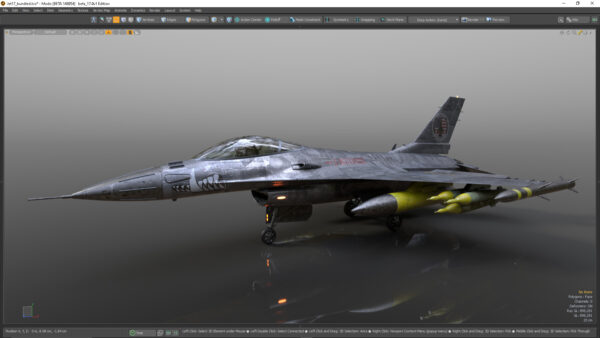 图片[2]-【Ai精翻&朗读】（会员免费）F16 猎鹰战斗机。掌握 Plasticity-土狗cg资源站