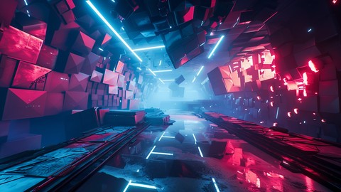 【ai精翻】为未来环境建造一个科幻房间-土狗cg资源站