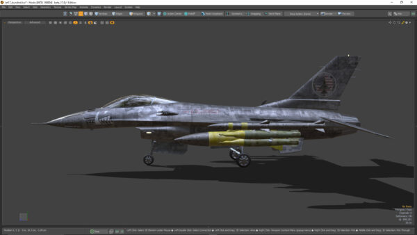 图片[3]-【Ai精翻&朗读】（会员免费）F16 猎鹰战斗机。掌握 Plasticity-土狗cg资源站