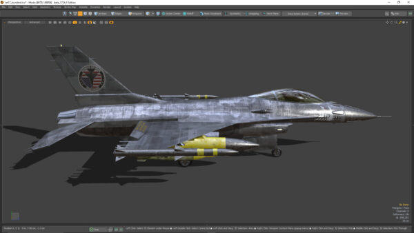 图片[6]-【Ai精翻&朗读】（会员免费）F16 猎鹰战斗机。掌握 Plasticity-土狗cg资源站