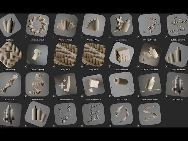 【工程文件】适用于产品动画的blender资产-土狗cg资源站