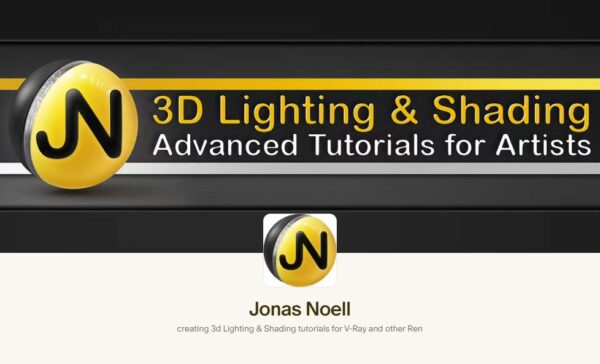 图片[1]-[包更新·Ai精翻] Vray渲染JonasNoell会员频道·含工程(已更新到25年1月)-土狗cg资源站