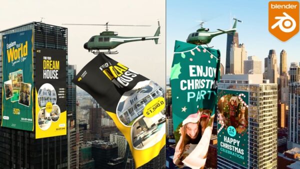 图片[1]-【ai精翻】学习 Blender VFX 和 CGI​​ 广告：横幅展开和专业级 CGI-土狗cg资源站