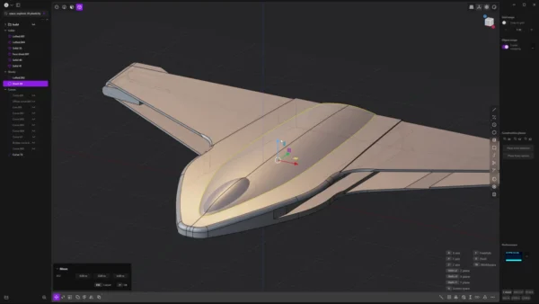 图片[4]-[Ai精翻&Ai中文朗读（钻石免费）] Plasticity建模太空巡洋舰-土狗cg资源站