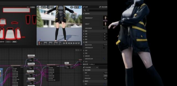 图片[1]-【ai精翻】掌握 UE5 中的 Chaos Cloth 模拟-土狗cg资源站