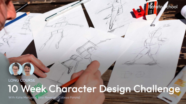 图片[1]-【ai精翻】10 周角色设计挑战-土狗cg资源站