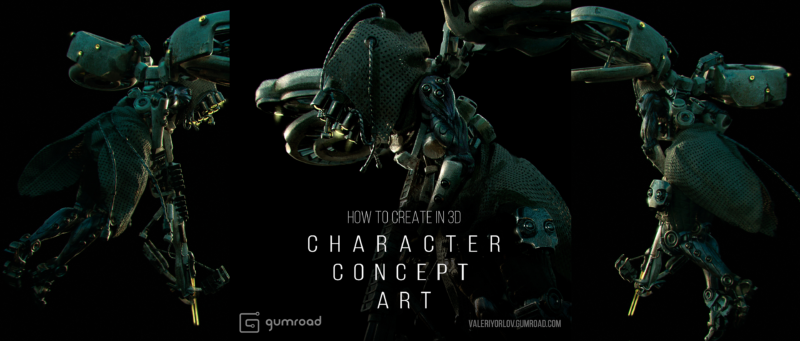 【ai精翻】如何创建 3D 角色概念艺术-土狗cg资源站