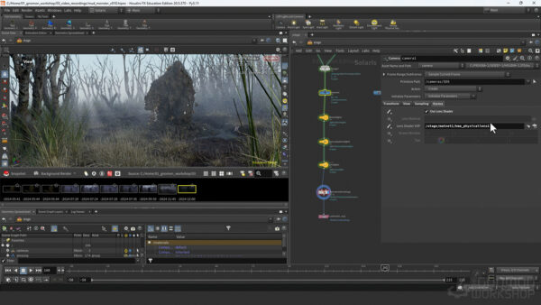图片[3]-【Ai精翻&Ai中文朗读】（会员免费）Houdini中创建沼泽和泥浆怪物-土狗cg资源站