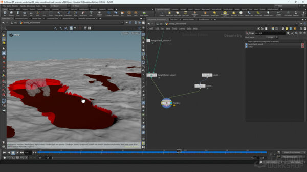 图片[8]-【Ai精翻&Ai中文朗读】（会员免费）Houdini中创建沼泽和泥浆怪物-土狗cg资源站