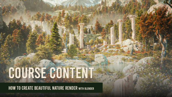 图片[1]-【Ai精翻&Ai中文朗读】使用 Blender 创建美丽自然渲染-土狗cg资源站