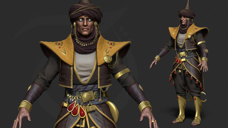 [免费·Ai精翻] Zbrush & Maya & MD创建游戏角色Vol.01-从概念到最终雕刻-土狗cg资源站