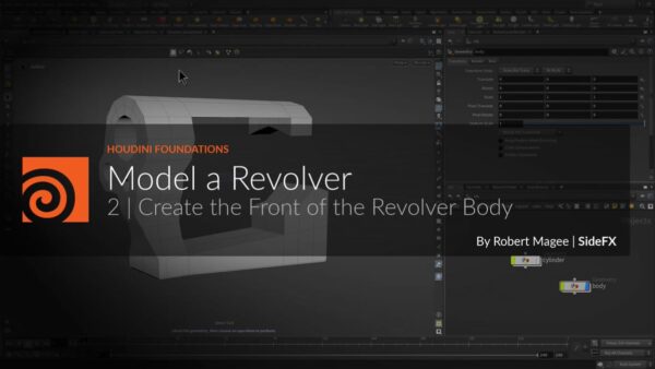 图片[4]-[免费·Ai精翻]SideFX官方出品-Houdini20.5进行左轮手枪建模(含Karma XPU渲染)-土狗cg资源站